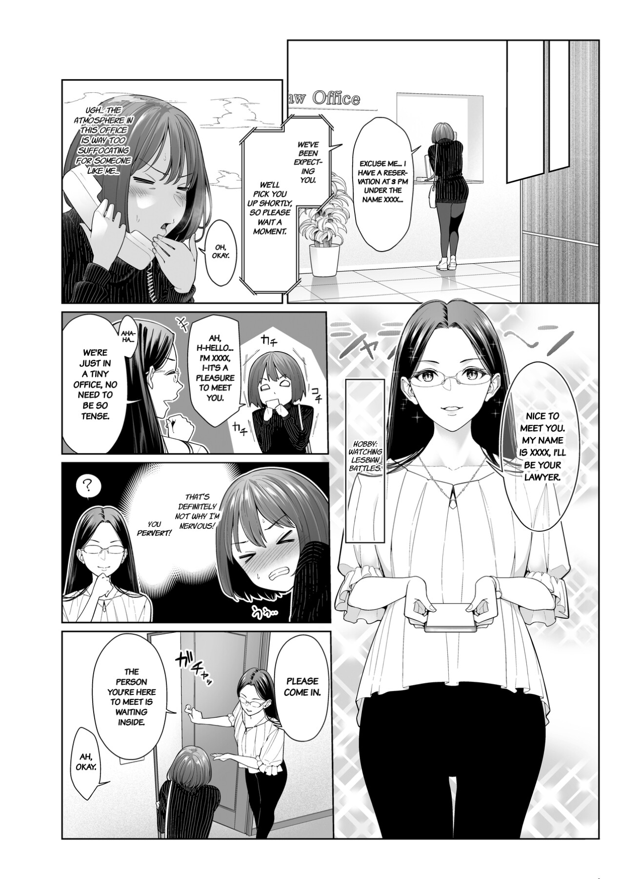 Hentai Manga Comic-LESFES CO Incident: Suspended Account-Read-4
